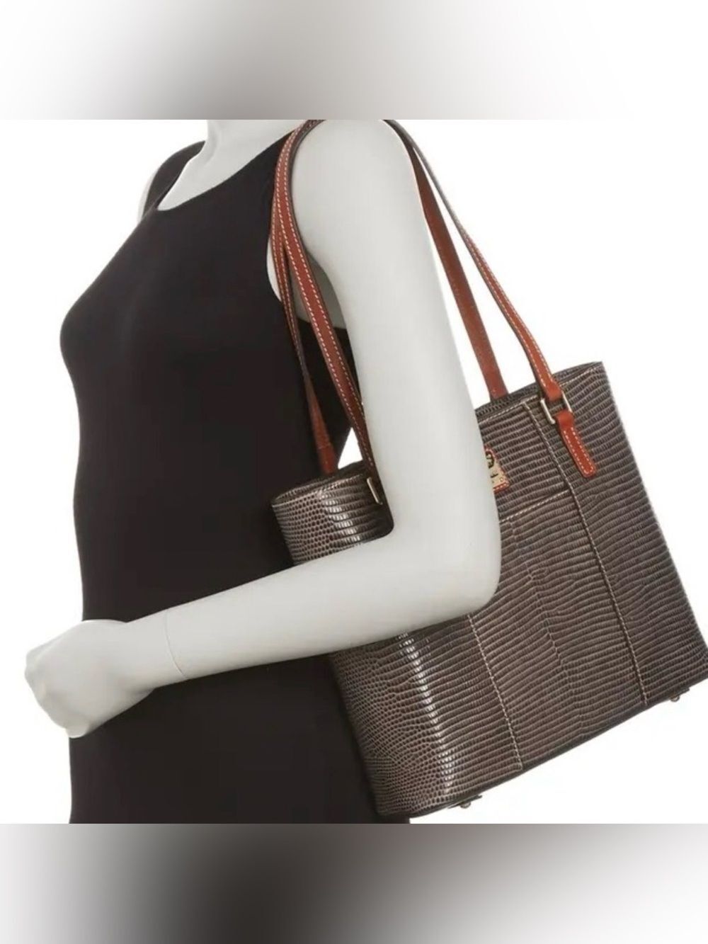 DOONEY & BOURKE SMALL LIZARD EMBOSSED
LEXINGTON SHOPPER